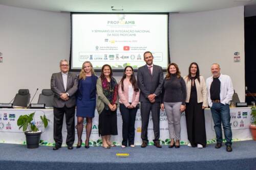 V Seminário de Integração Nacional da Rede PROFCIAMB_membros da mesa