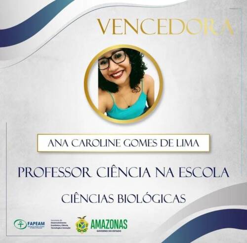 carol_premio professor ciencia na escola