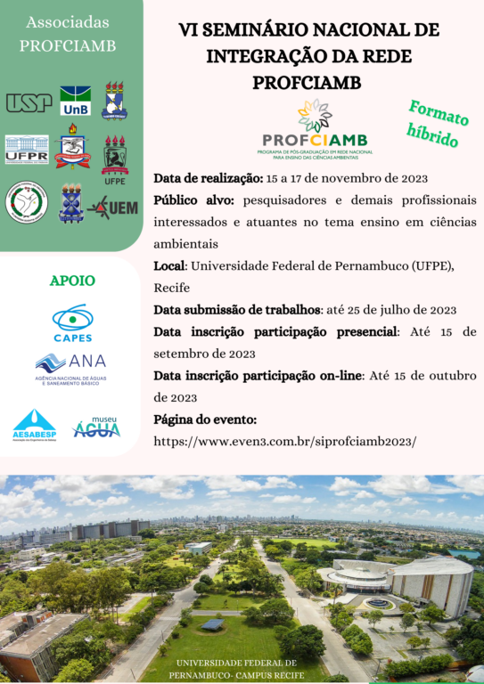 Cartaz Seminario PROFCIAMB 11-07